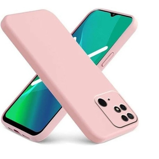 Θήκη Σιλικόνης με Προστασία Κάμερας Xiaomi Redmi 10C - Back Case Silicone Rose
