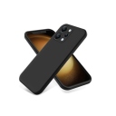 Xiaomi Redmi 12 4G Θήκη με Προστασία Κάμερας - Silicone Case Black - Image 1
