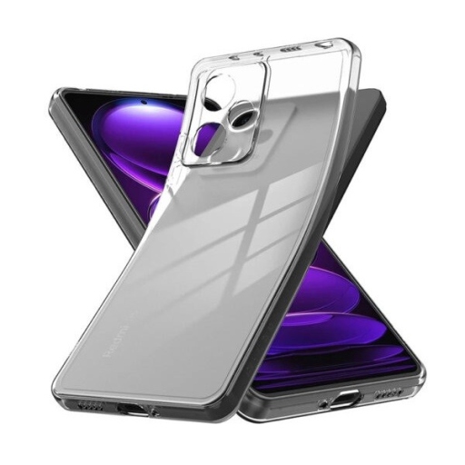 Xiaomi Redmi 13 Διάφανη Θήκη Σιλικόνης με Προστασία Κάμερας