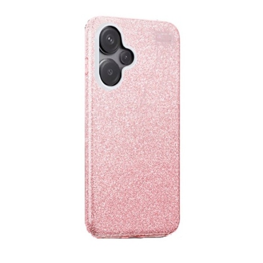 Xiaomi Redmi 13 Θήκη Σιλικόνης Glitter Pink