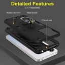 Xiaomi Redmi 13C 4G Θήκη Armor - Back Case Black - Image 3