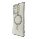 Xiaomi Redmi 13C 4g Θήκη Σιλικόνης Glitter & Strass - Silver - Image 2