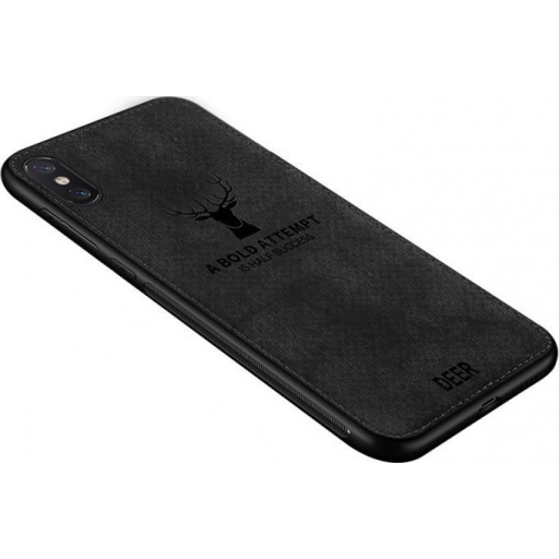 Xiaomi Redmi 7A Θήκη Προστασίας Κινητού - Mobile Back Case Fabric Μαύρη