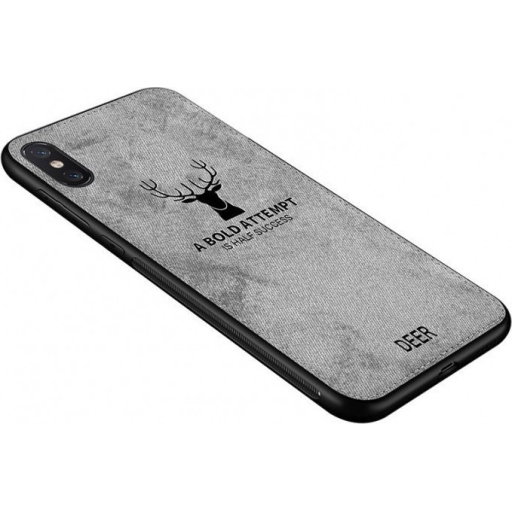 Xiaomi Redmi 7A Θήκη Προστασίας Κινητού - Mobile Back Case Fabric Grey