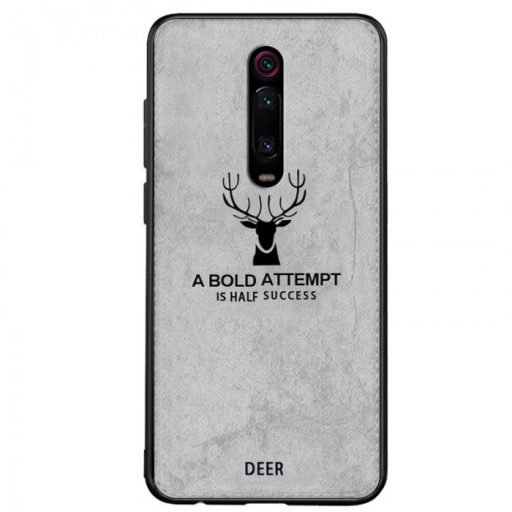 Xiaomi Redmi 8 Θήκη Προστασίας Κινητού - Mobile Back Case Fabric Grey