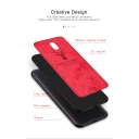 Xiaomi Redmi 8A Θήκη Προστασίας Κινητού - Mobile Back Case Fabric Red - Image 2
