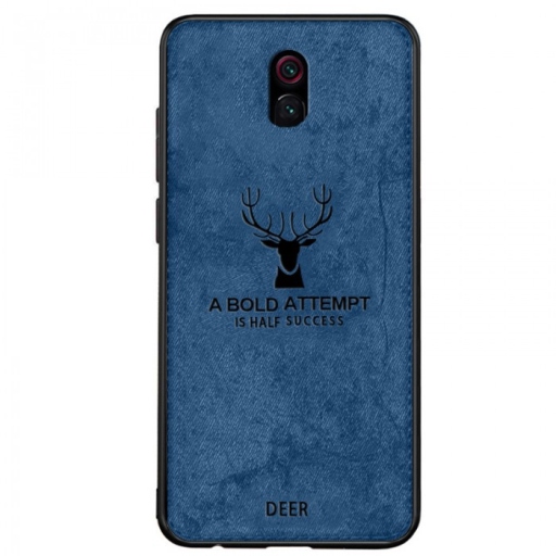 Xiaomi Redmi 8A Θήκη Προστασίας Κινητού - Mobile Back Case Fabric Blue