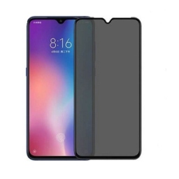 Xiaomi Redmi 9 Privacy Full Tempered Glass Screen Protector - Απόρρητη Προστασία Οθόνης Φιμέ