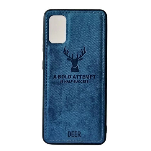 Xiaomi Redmi 9T - Poco M3 - Θήκη Προστασίας Κινητού - Mobile Back Case Fabric Blue