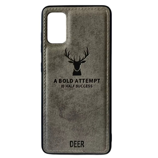 Xiaomi Redmi 9T - Poco M3 - Θήκη Προστασίας Κινητού - Mobile Back Case Fabric Grey