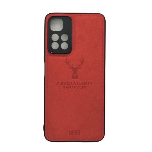 Xiaomi Redmi Note 11 - Note 11s 4G Θήκη με Προστασία Κάμερας - Back Case with Camera Protection Red