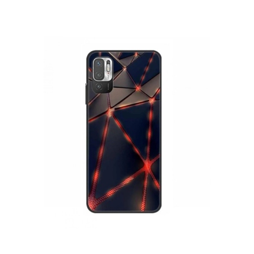 Xiaomi Redmi Note 11 - Note 11s 4G Θήκη Σιλικόνης 3D Back Case Black - Red