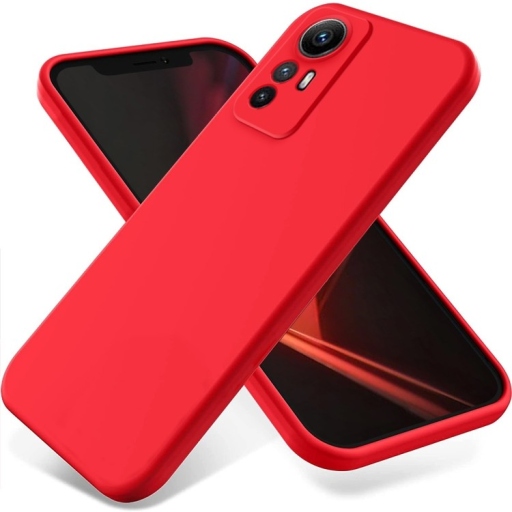 Xiaomi Redmi Note 12S Θήκη Κινητού με Προστασία Κάμερας - Back Case Red 