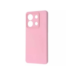 Xiaomi Redmi Note 13 Pro 5G Θήκη Σιλικόνης με Προστασία Κάμερας - Ροζ