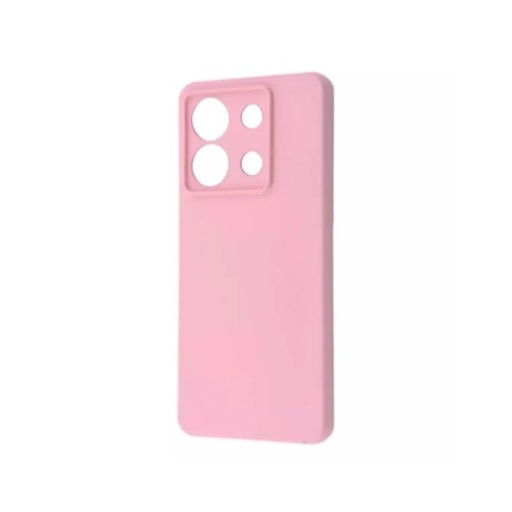 Xiaomi Redmi Note 13 Pro 5G Θήκη Σιλικόνης με Προστασία Κάμερας - Ροζ