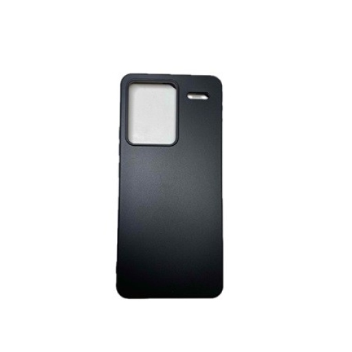 Xiaomi Redmi Note 13 Pro Plus Μαύρη Θήκη Σιλικόνης - Back Case Black