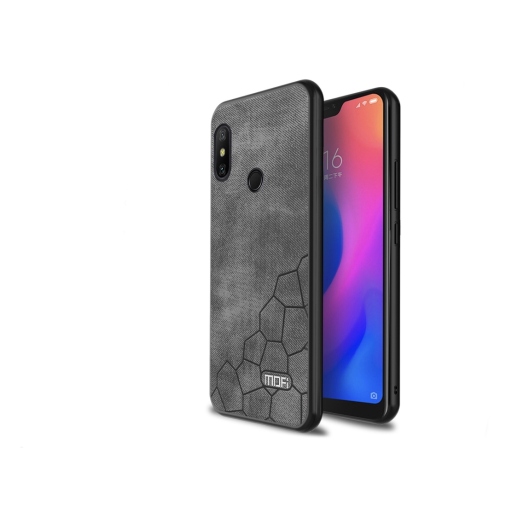 Xiaomi Redmi Note 7 - 7 Pro Θήκη Προστασίας Κινητού - Back Case Grey Cube