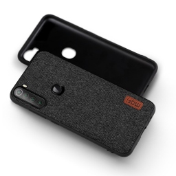 Xiaomi Redmi Note 8 Θήκη Κινητού Mofi - Mobile Back Case Fabric Black