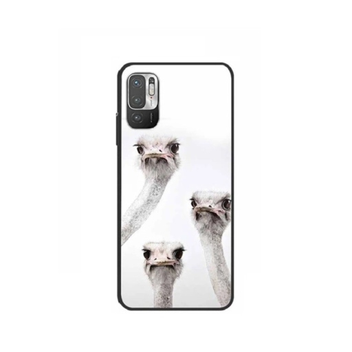 Xiaomi Redmi Note 9 Pro - 9S - 9 Pro Max Θήκη Προστασίας 3D - Back Silicone Case Στρουθοκάμηλος