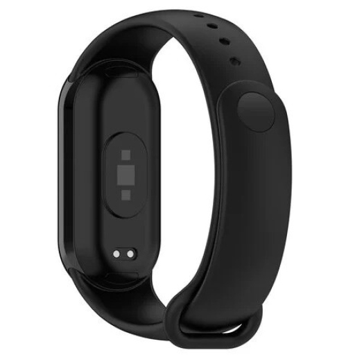 Xiaomi Smart Mi Band 8 Strap Black - Λουράκι Σιλικόνης Μαύρο