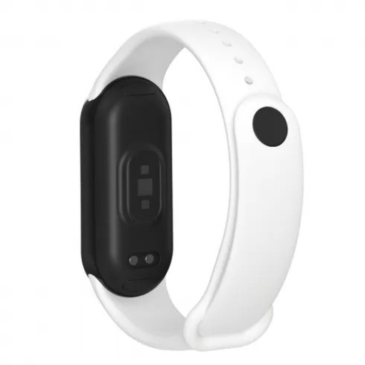 Xiaomi Smart Mi Band 8 Strap White - Λουράκι Σιλικόνης Λευκό